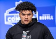 Guerendo at NFL Combine - Source: Getty